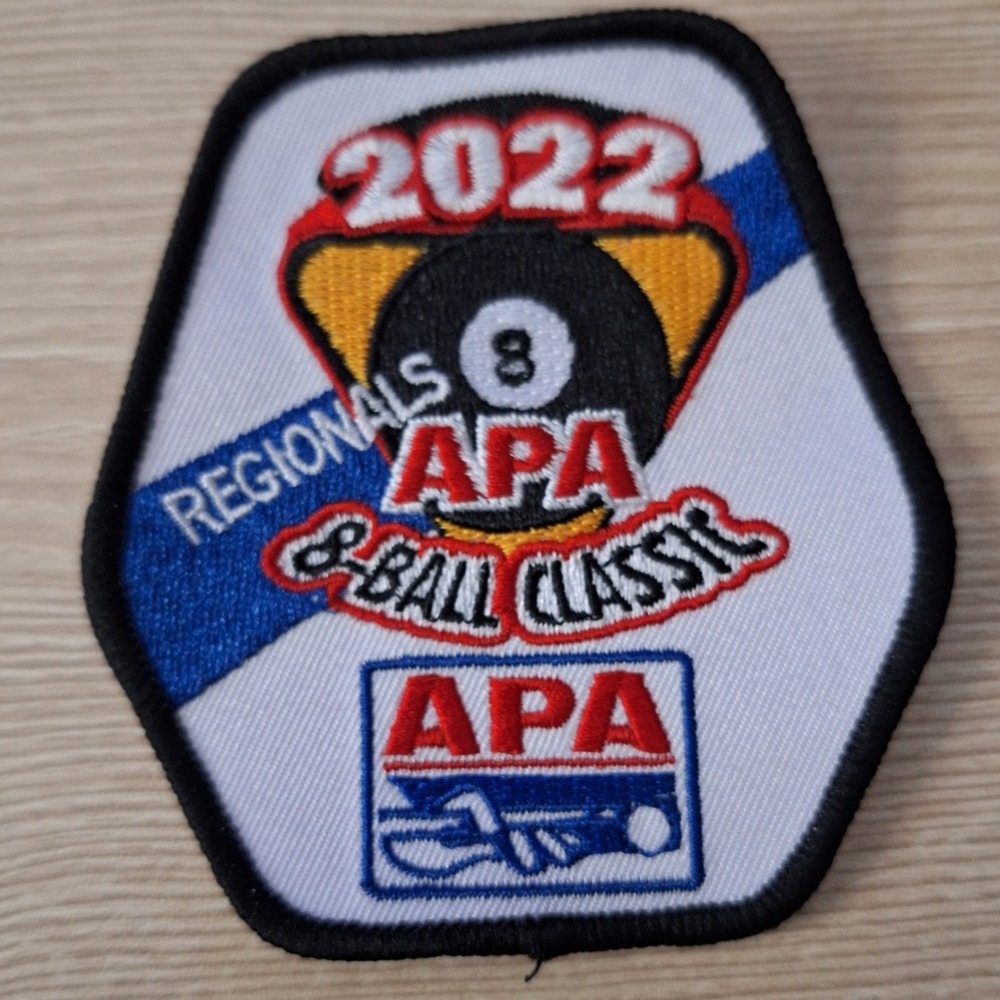 APA Patch 2022 8 Ball CLASSIC Regional ‎ Participation patch